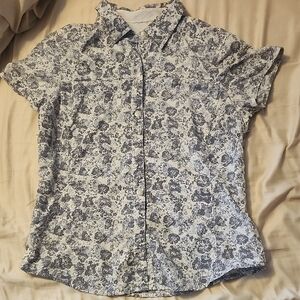 Floral Button-Up Shirt